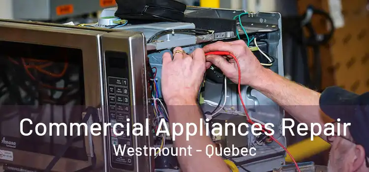 Commercial Appliances Repair Westmount - Quebec