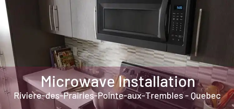 Microwave Installation Riviere-des-Prairies-Pointe-aux-Trembles - Quebec